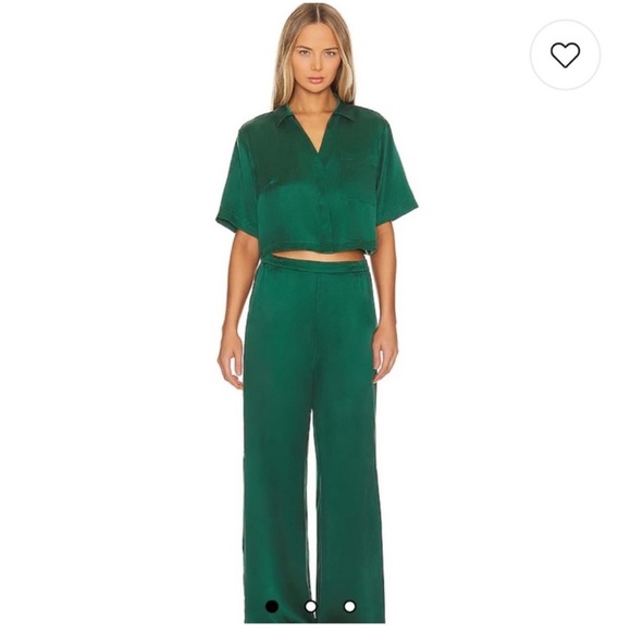 House of Harlow 1960 NWT fuchsia pink pants set with cropped top size S - Picture 13 of 13